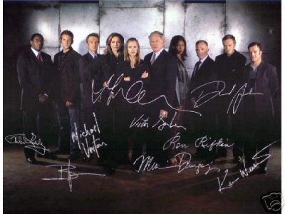 Poster Autografato del Cast di alias