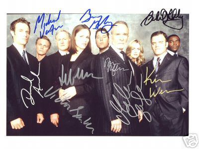 Poster Autografato del Cast di alias