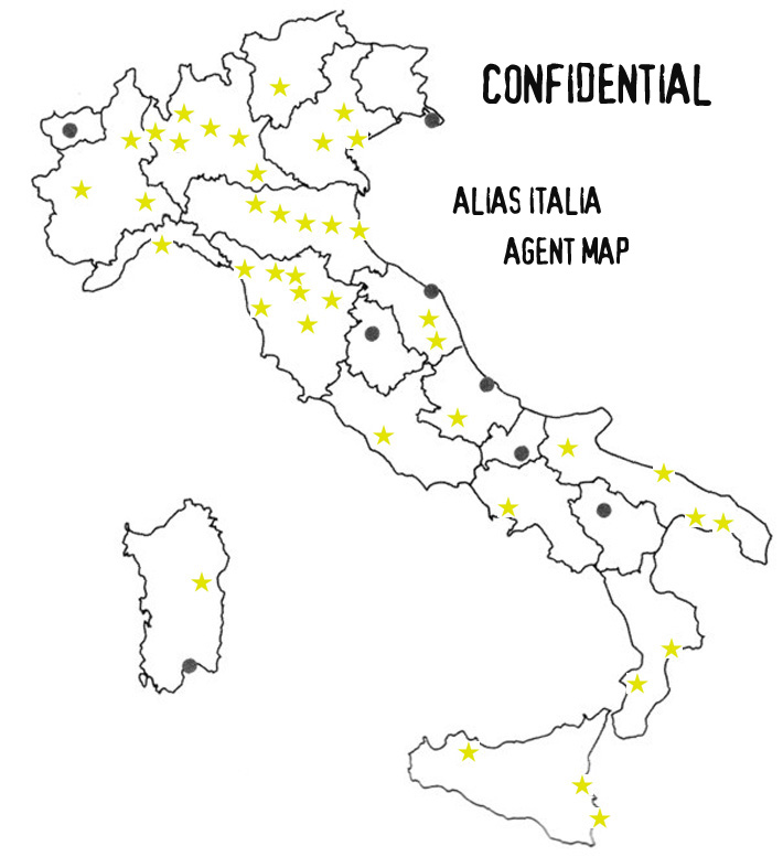 ALIASITALIA - AGENT MAP